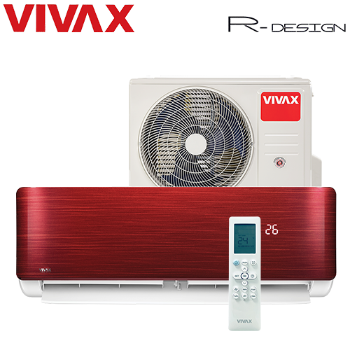 Aer Conditionat VIVAX R-Design ACP-12CH35AERI RED Wi-Fi Ready R32 Inverter 12000 BTU/h [3]