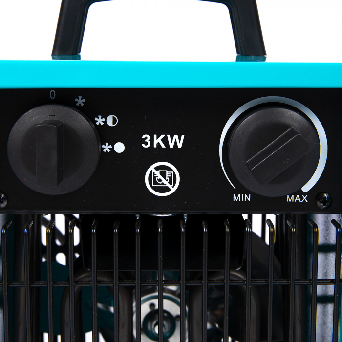 Aeroterma electrica industriala Detoolz 25/2000/3000W [5]