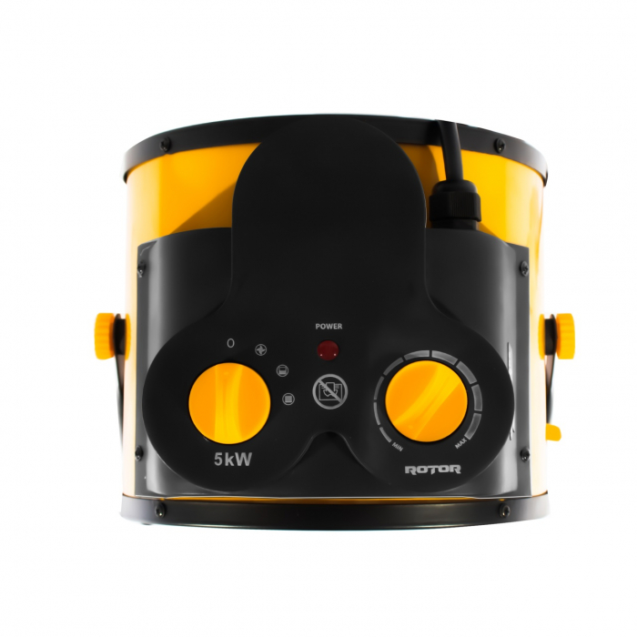 Aeroterma electrica Rotor RH-50R2 5000 W, 3 trepte de putere , mufa trifazica [3]