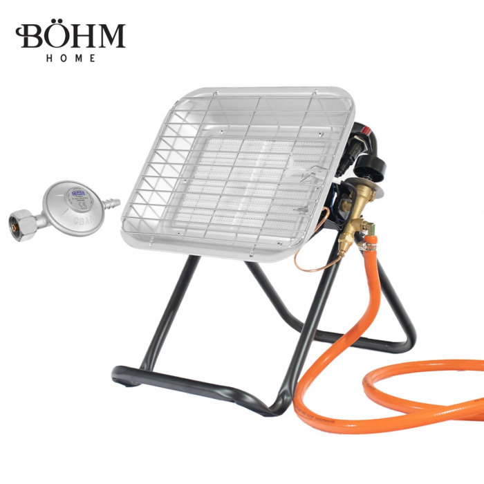 Incalzitor pe gaz GPL BÖHM BF-009D-02, 4,5 kW , 20-80 m², Regulator GPL + Furtun GPL 1,5 m [1]