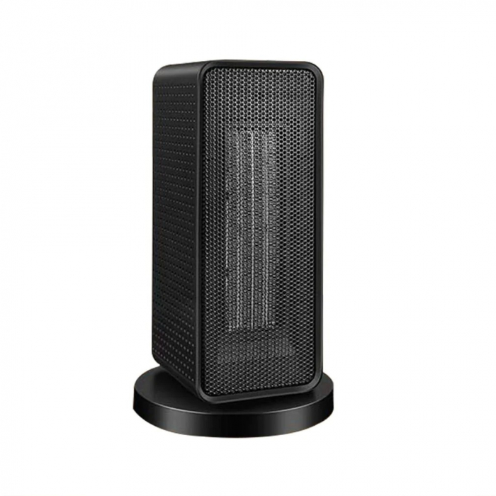 Aeroterma / Radiator Flippy, 1200 W, 2 trepte de putere, termostat reglabil, Negru [1]