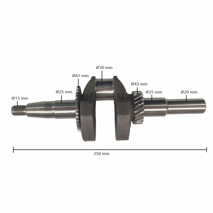 Lichidare Ambielaj Honda GX 200 - 20mm, motocultor (7 CP), Elefant [5]