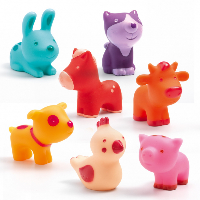 Animalute din silicon Troopo farm, Djeco [1]