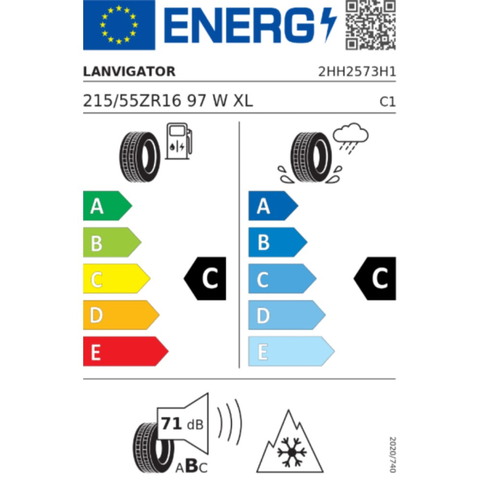 Anvelopa All Season LANVIGATOR Catchfors A/S II 215/55R16 97W XL, Aderenta Sporita pe Zapada si Umed, Confort si Durabilitate [5]