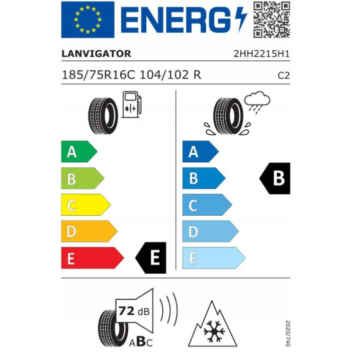 Anvelopa Iarna VAN LANVIGATOR 185/75R16C 104/102 R, Aderenta Sporita pe Zapada si Umed, Confort si Durabilitate [6]