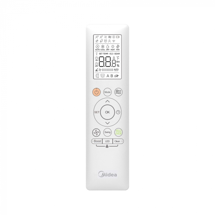 Aparat de aer conditionat MIDEA Breezeless E CB1-12HRFN8-I/CB1-12HFNX-O Inverter 12000 BTU/h [6]