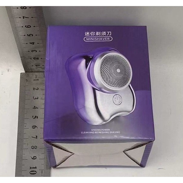 Aparat de Ras Electric, Flippy, Portabil, Incarcare USB Type-C, Autonomie &amp;gt;60 min, 6.5 x 4.5 x 4 cm, 5V, 3.7W, Mov [2]