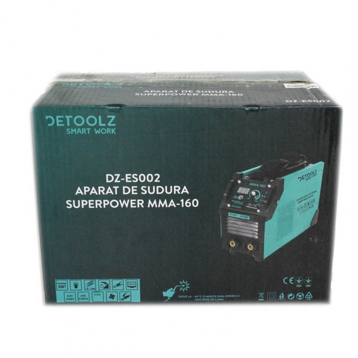 Aparat de sudura Detoolz DZ-ES002 MMA, 190 A, 1.6 - 5.0 mm [5]