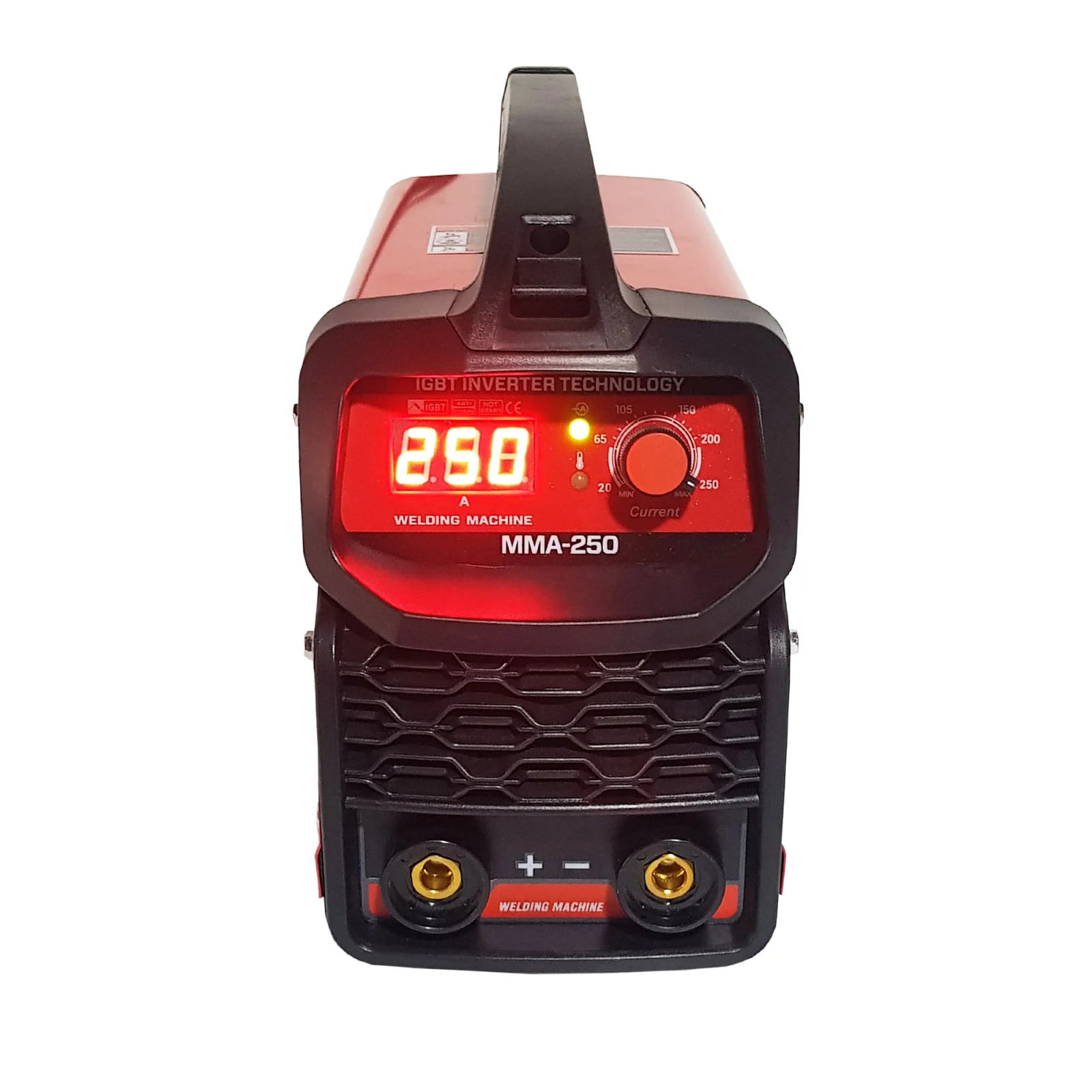 Aparat de sudura tip invertor DDT MMA 250A, diametru electrozi 2.5mm - 4mm, cabluri incluse [4]