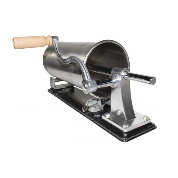 Aparat de umplut Carnati Elefant KY-2006PA, 3 kg, metal/inox, Orizontal/Rabatabil 4 palnii, prindere de masa [4]