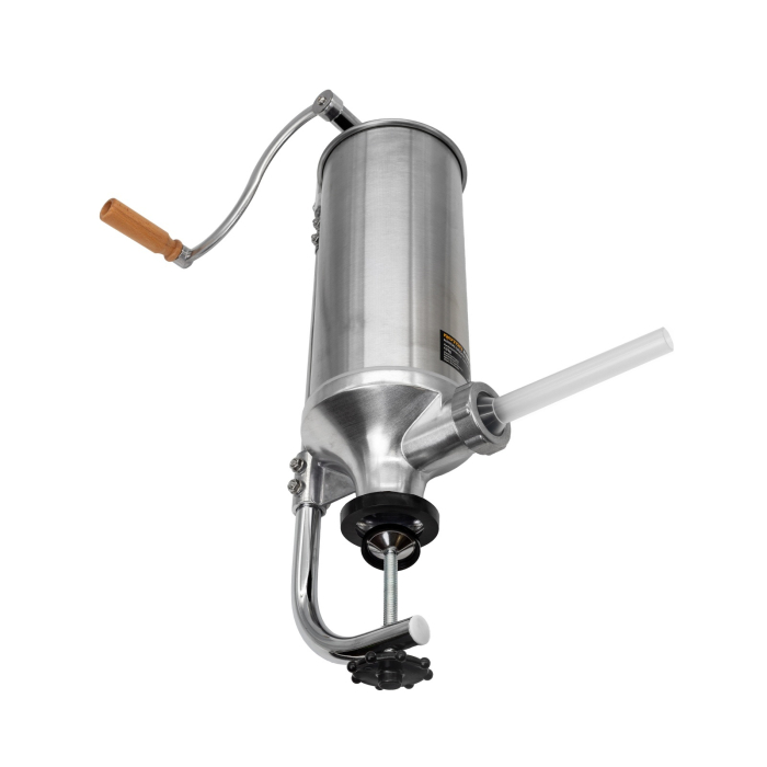 Aparat manual de facut carnati ROTOR RY-2008CB, vertical, 4 kg, inox alimentar, 4 palnii, fixare pe masa cu clema [3]