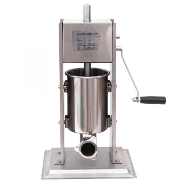 Aparat umplut Carnati Elefant ML-S3, Mecanic, Inox Integral, 3 Kg 6 Palnii [1]