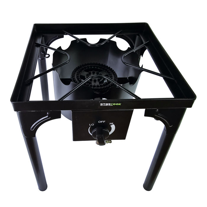 Arzator de exterior cu suport STARCOOK reglabila pe inaltime, picioare detasabile, zona mare de gatit [2]