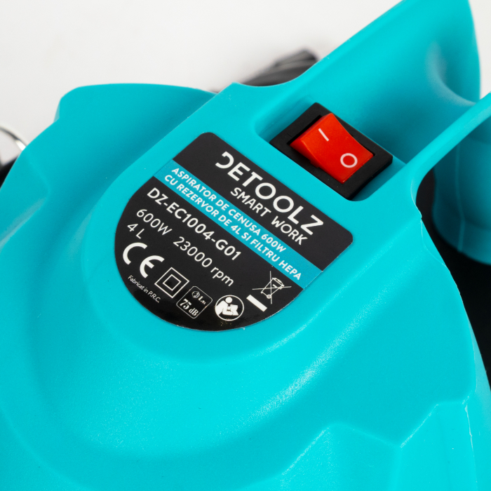 Aspirator de cenusa 600W, cu rezervor de 4L si filtru HEPA [5]