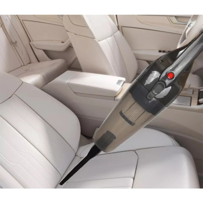 Aspirator Vertical 2in1, Flippy, Fara Sac, 2 Capete, de Mana, Filtrare Multipla, 95 x 24.5 cm, Negru [3]