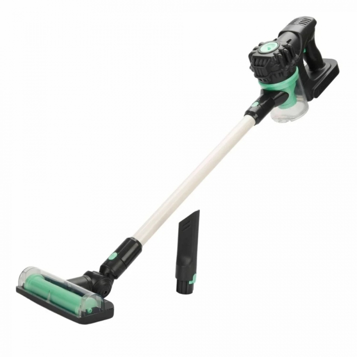 Aspirator vertical cu lumini si sunete, Hommy, Negru Verde [1]