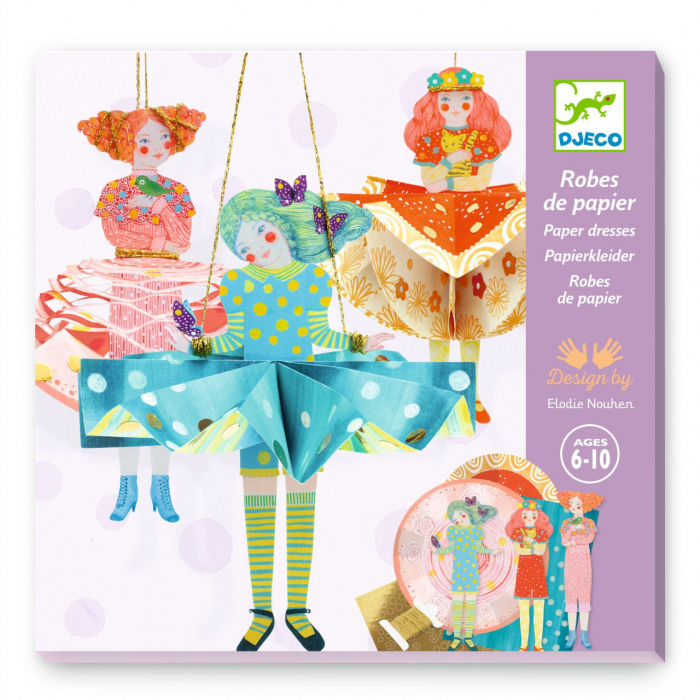 Atelier creativ Rochii din hartie, Djeco [4]