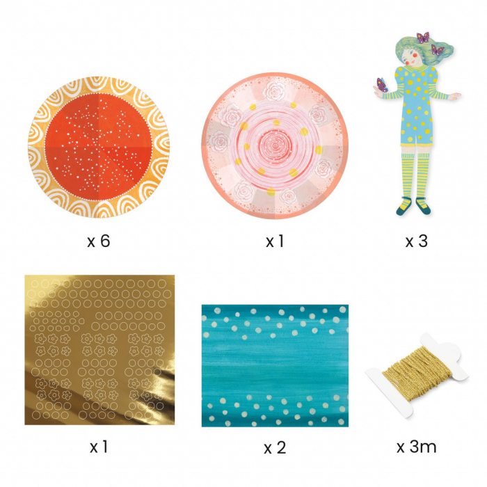 Atelier creativ Rochii din hartie, Djeco [2]