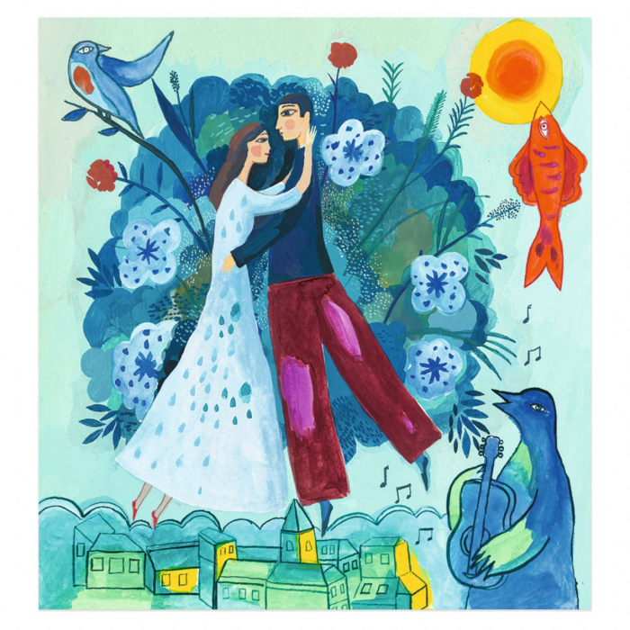 Atelier de pictura Suprarealist Inspired by Marc Chagall, Djeco [3]
