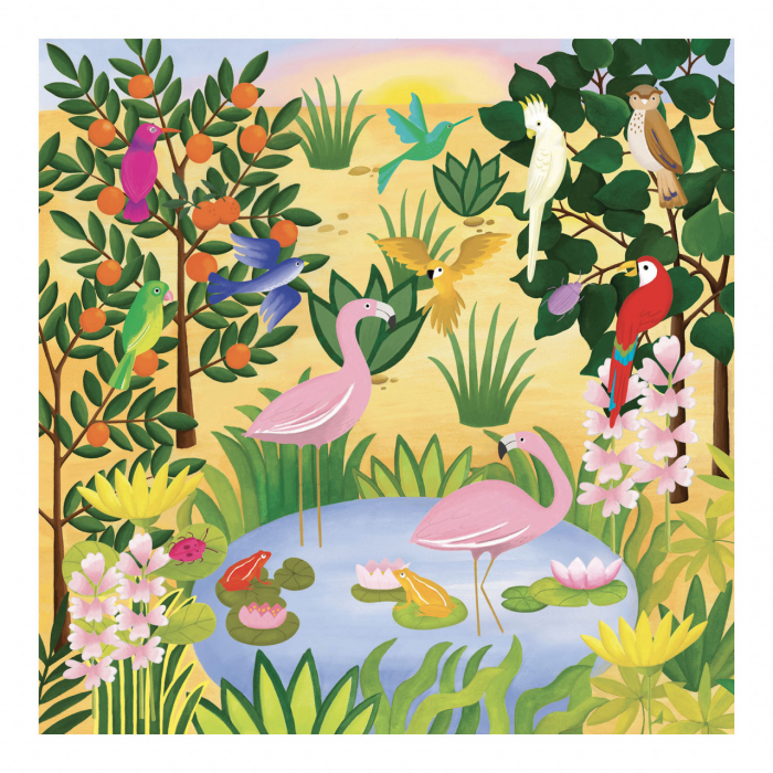 Atelier de transfer Arta naiva Inspired by Le Douanier Rousseau, Djeco [4]