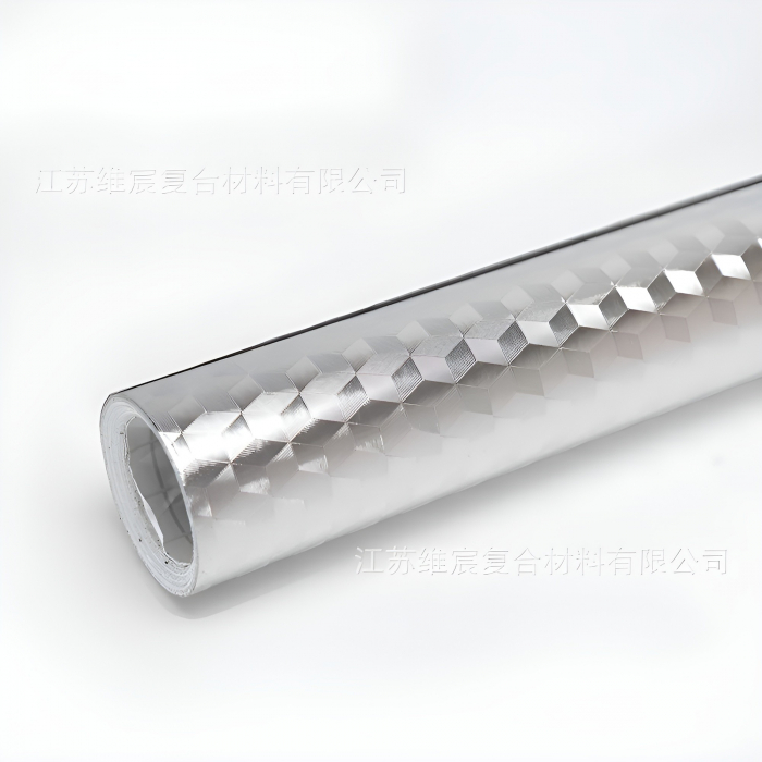 Autocolant pentru Bucătărie, Flippy, Tip Folie de Aluminiu, Rezistent la Ulei, Umezeală, Temperaturi Inalte, pentru Dulapuri, Perete, Blat, Argintiu, 60cm x 1m [5]