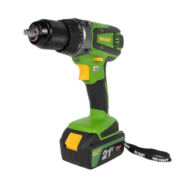 Autofiletanta cu percutie cu mandrina metalica Procraft PA214, 21 V, 4 Ah, 60 Nm, 1500 Rpm [2]