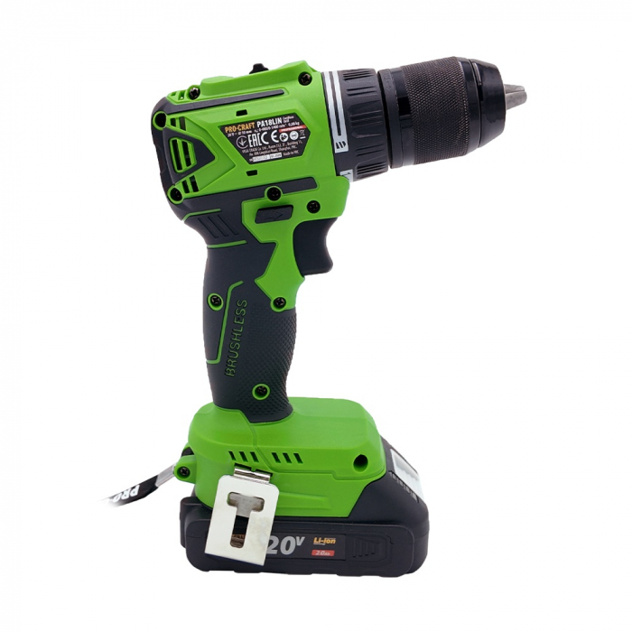 Autofiletanta pe acumulator PROCRAFT PA18LiN, 20 V DC, 2 Ah, 0-600/0-2100 rpm [3]