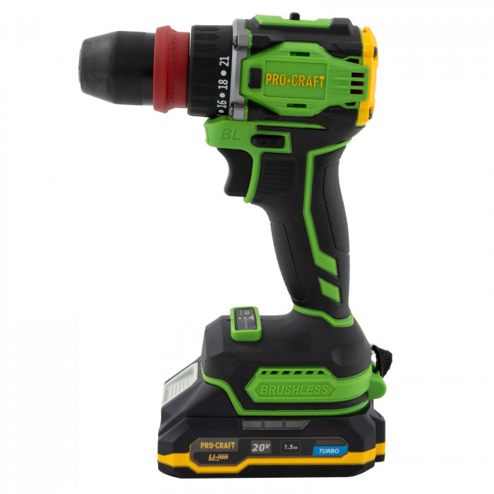 Autofiletanta pe acumulator PROCRAFT PA18Pro DFR, 1500 rot/min, BRUSHLESS [2]