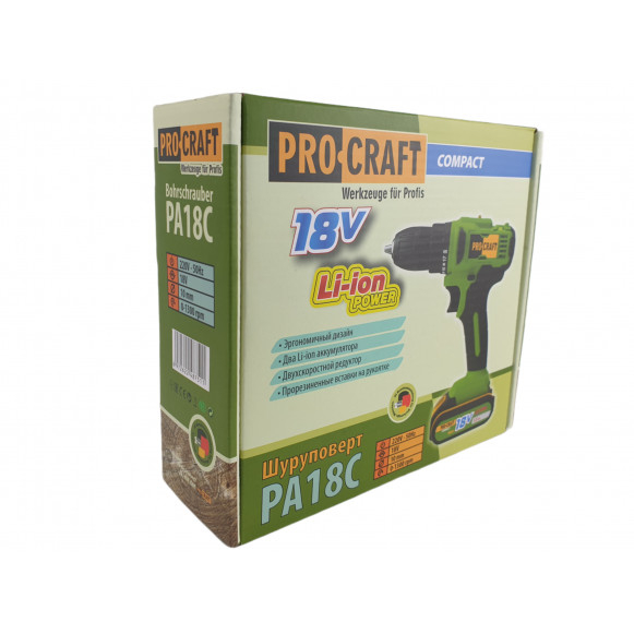 Autofiletanta Procraft Compact PA18C, 18V, 1.5 Ah 2 acumulatori [5]