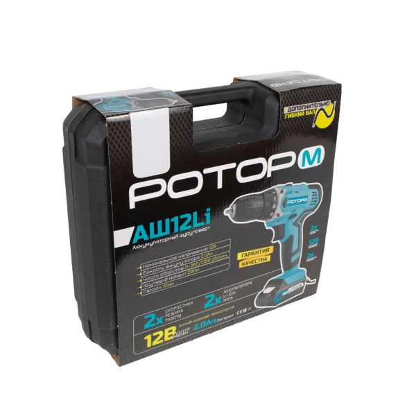 Autofiletanta Rotor AS12Li, 1200 rpm, 2 x acumulator Li-Ion 2 Ah, 12 V [6]