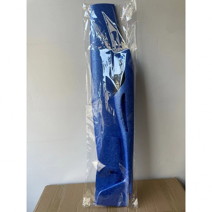 Avion Planor Flippy, din Polistiren, Lungime 85 cm , Jucarie Recreativa, Cascadorii, Albastru [3]