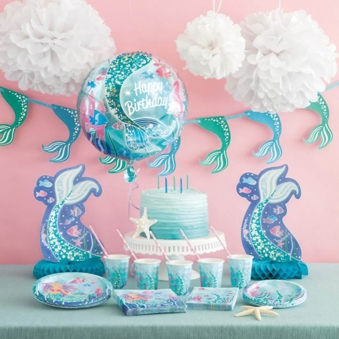Balon din Folie Metalizata, Flippy, Mini Figurina Rotunda, Model Caluti de Mare, Happy Birthday, Tematica Aniversare, 45 cm, Ambalaj Individual, Pai Inclus, Umflare cu Aer sau Heliu, Multicolor [4]