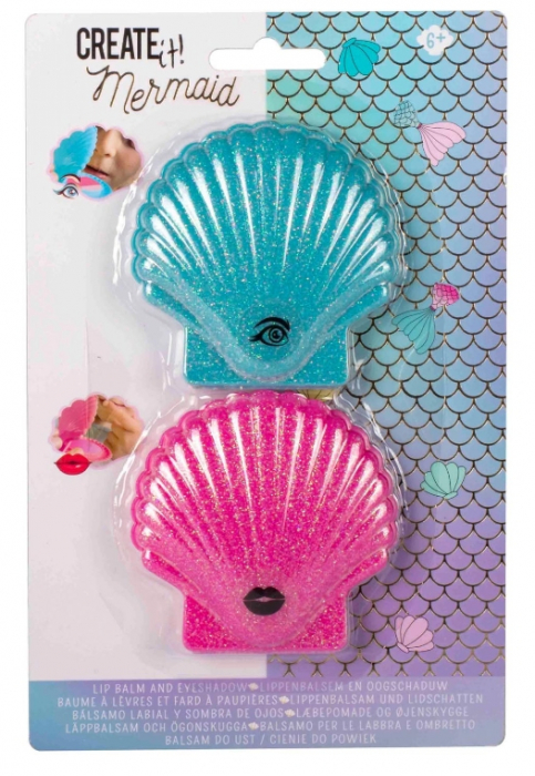 Balsam de buze + Fard de pleoape Create It!, Sirena [2]