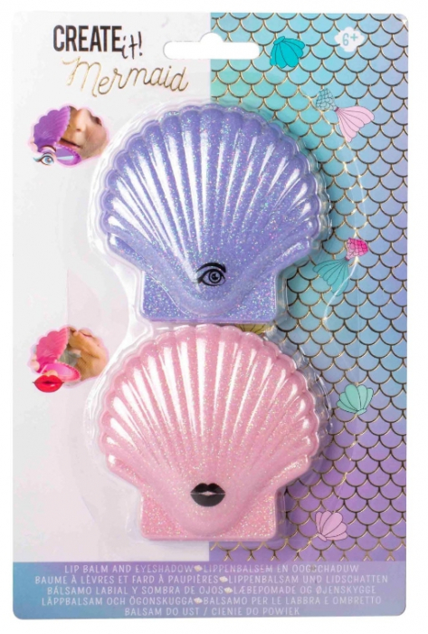 Balsam de buze + Fard de pleoape Create It!, Sirena [5]