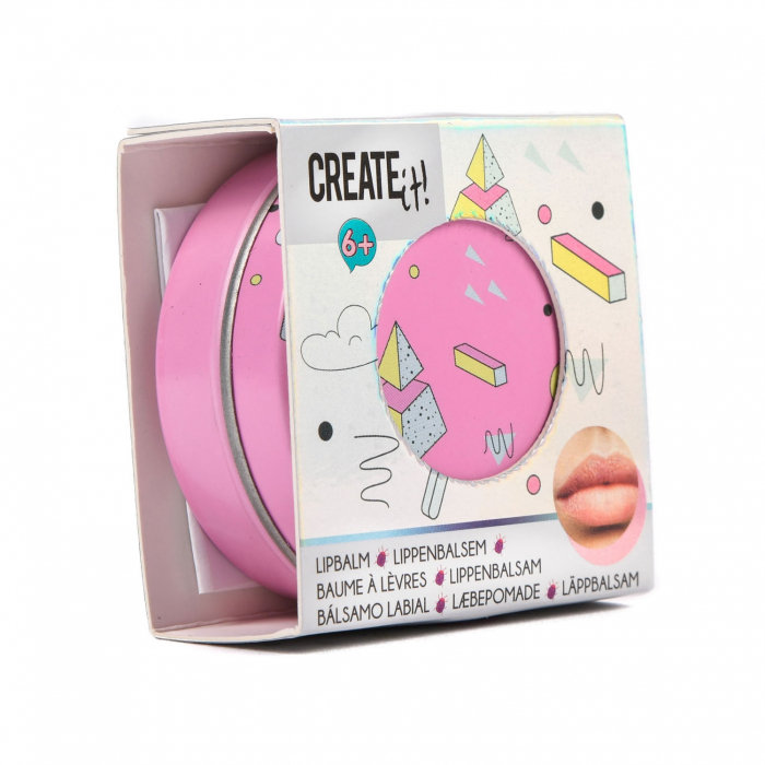 Balsam de buze Poptastic pentru fetite Create It! Roz deschis [2]