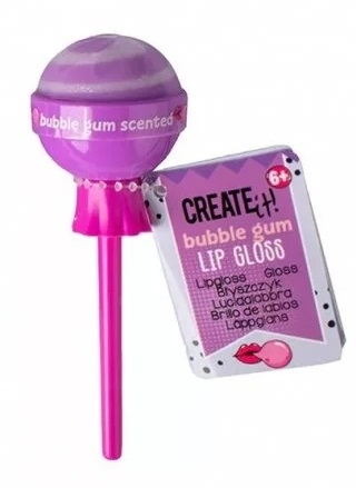 Balsam pentru buze Create It! Forma de acadea, Bubble gum, Mov [1]