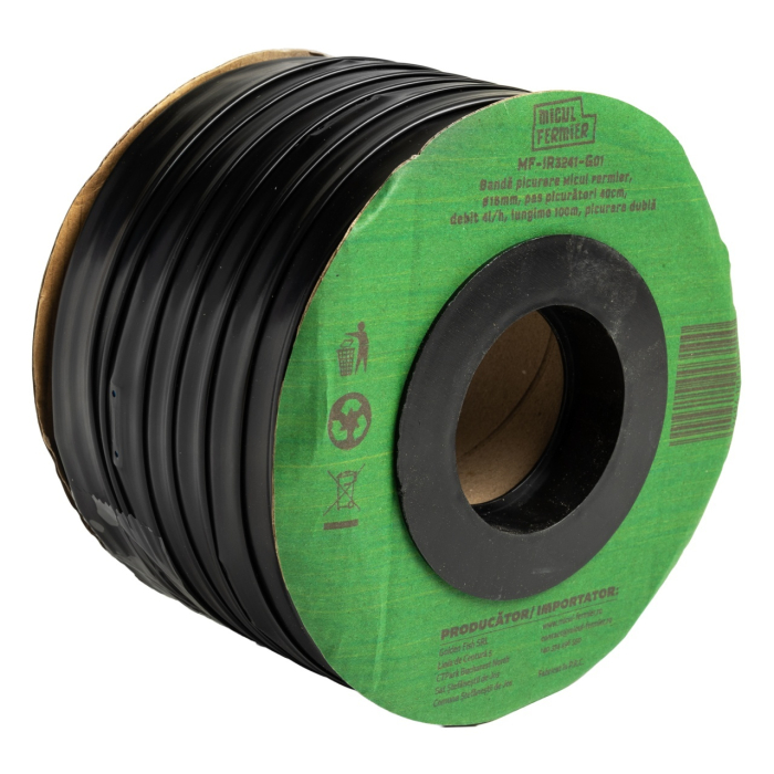 Banda picurare Micul Fermier Ø16mm 40cm 4l/h 100m DD [2]