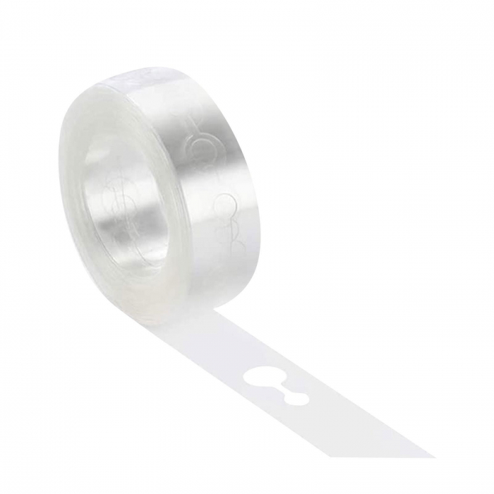 Banda Transparenta pentru Prinderea Baloanelor, Flippy, din PVC, 5 m, Gauri Duble, Transparent [1]