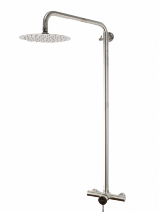 Coloana de dus Mixxus EKA-003-J, 120 cm baterie si para, monocomanda, furtun flexibil [4]