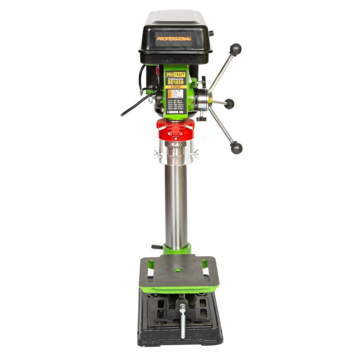 BD1850 bormasina de banc fixa cu coloana PROCRAFT, 450 W, mandrina de 14 mm [2]
