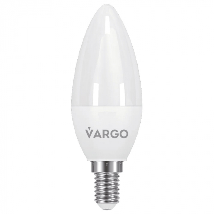 Bec Led C37, 7W, E14, 4000 K lumina neutra, 665 Lm V-110526 VARGO [1]