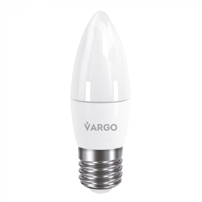 Bec Led C37, 7W, E27, 4000 K lumina neutra, 665 Lm V-110525 VARGO [1]
