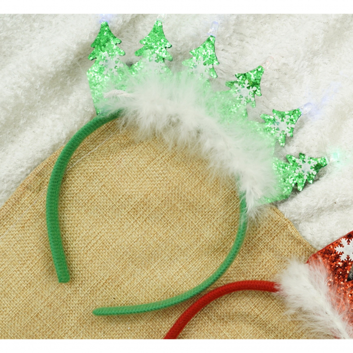 Bentita/cerc de Craciun, culoare verde, marime standard, Flippy [2]