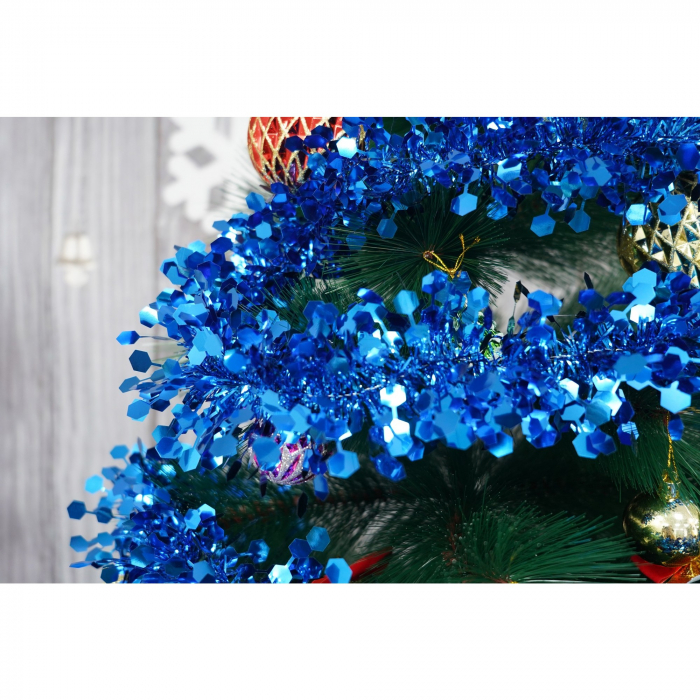 Beteala Craciun, Flippy, albastru, marimea: 2 m x 9 cm material:folie PVC, interior/exterior [8]