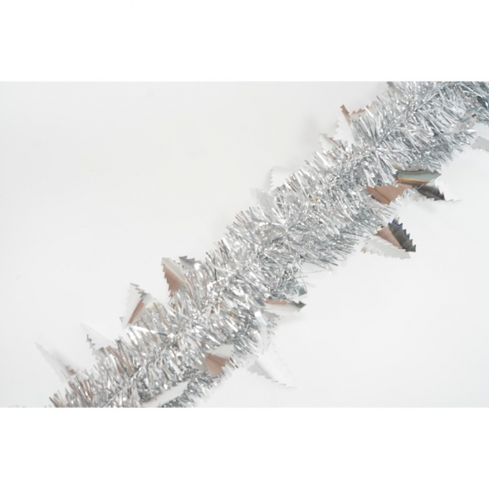 Beteala Craciun, Flippy, argintiu, marimea: 2 m x 9 cm x 5 cm material:folie PVC, interior/exterior [7]