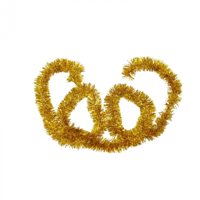 Beteala Craciun, Flippy, auriu, marimea: 2 m x 5 cm material:folie PVC, interior/exterior [1]