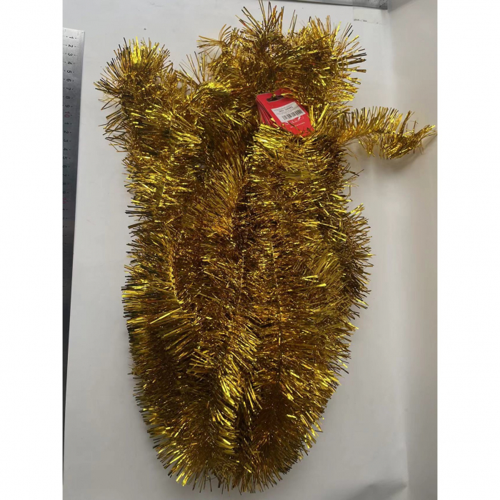 Beteala Craciun, Flippy, auriu, marimea: 2 m x 7 cm material:folie PVC, interior/exterior [17]