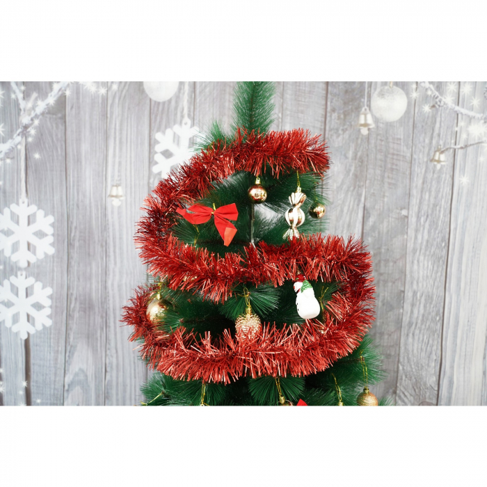 Beteala Craciun, Flippy, roșu, marimea: 2 m x 9 cm material:folie PVC, interior/exterio [2]