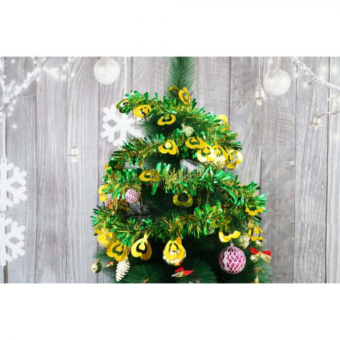 Beteala Craciun, Flippy, verde, marimea:  2 m x 11 cm x 9 cm material:folie PVC, interior/exterior [2]