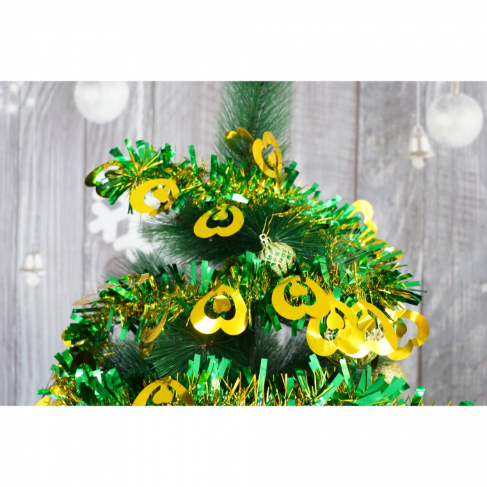 Beteala Craciun, Flippy, verde, marimea:  2 m x 11 cm x 9 cm material:folie PVC, interior/exterior [4]